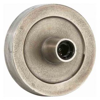 POINT TAK- VÄGGLAMPA RÅSILVER
