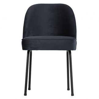 Vogue Stol klädd velvet ink