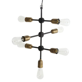 Lampa Molecular svart