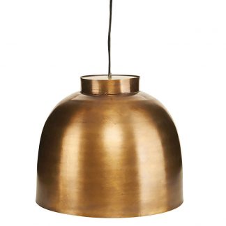 Bowl Taklampa mässing