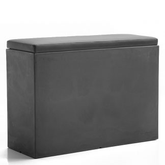 Kado Sittdyna svart konstläder