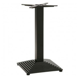 Bordsstativ Brera 1-pelare gjutjärn svart