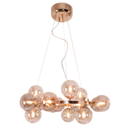 Splendor Ø58cm guld amber