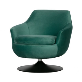 Jada rotation armchair velvet teal