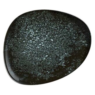 Tallrik flat Cosmos Black oval