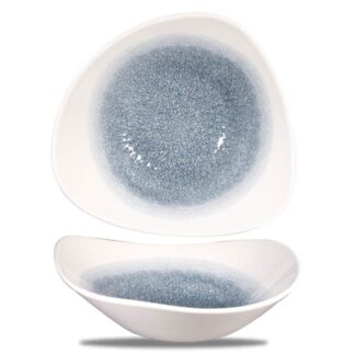 Tallrik djup Lotus ø23,5 cm, 60 cl Raku Topaz Blue Orbit