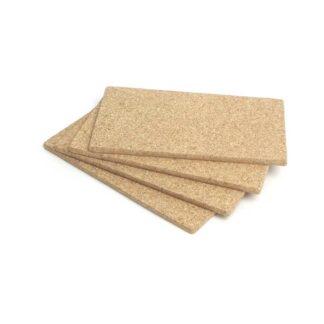 Planksteksunderlägg i kork 4-pack