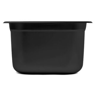 GN kantin 1/4 svart polykarbonat
