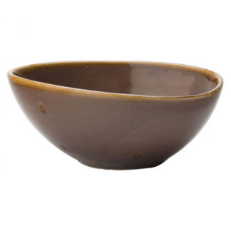 Skål Earth Mocha oval