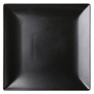 Tallrik Flat ø25,5 cm Noir fyrkantig