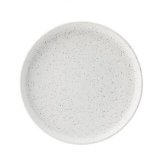Tallrik flat 25cm Raw White