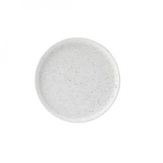 Tallrik flat 20cm Raw White